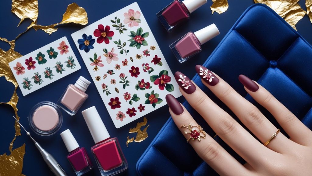 Nail art kit for DIY matte nail designs in 2025