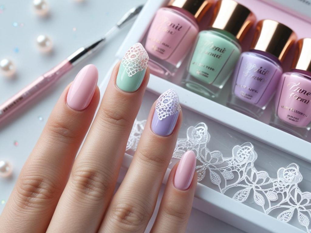 Ballerina Nails 2025: Elegant Trends for Stunning Manicures 14 Nail art kit for DIY ballerina nail designs in 2025