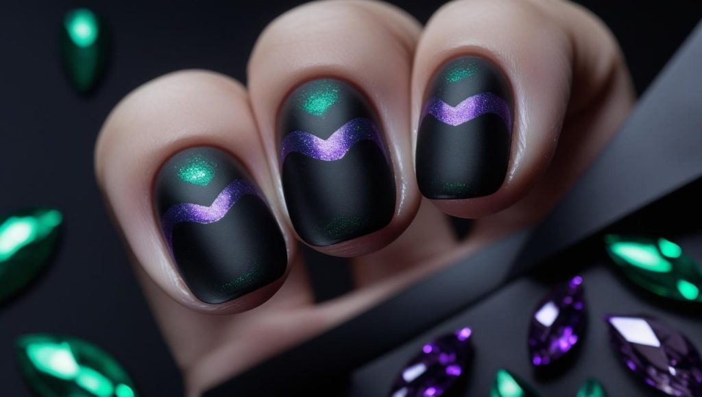Cat Eye Nails 2025: Mesmerizing Trends for Stunning Manicures 13 Matte cat eye nail designs