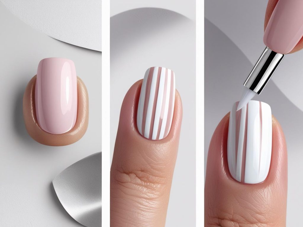 Almond Nails 2025: Chic Trends for Stunning Manicures 5 DIY minimalist chic almond nail tutorial for 2025 trends