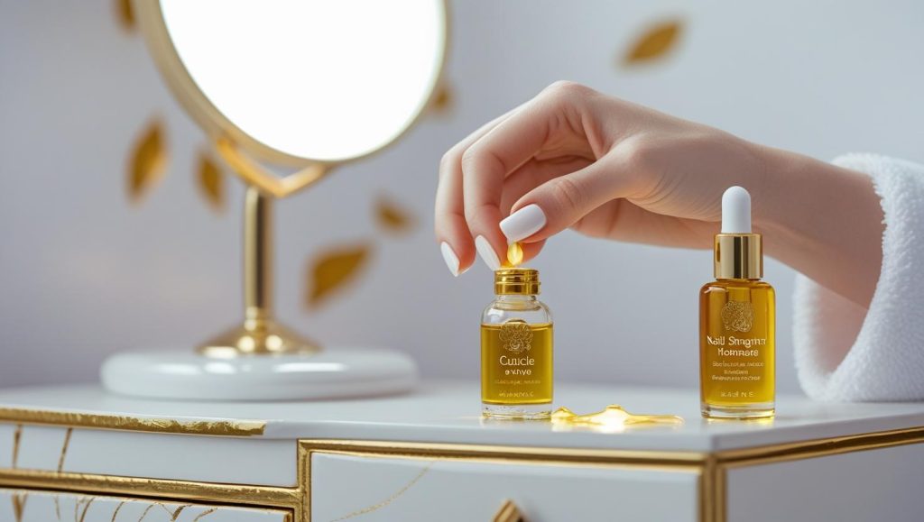 Round Nails 2025: Chic Trends for Stunning Manicures 15 Applying cuticle oil for flawless round nails in 2025