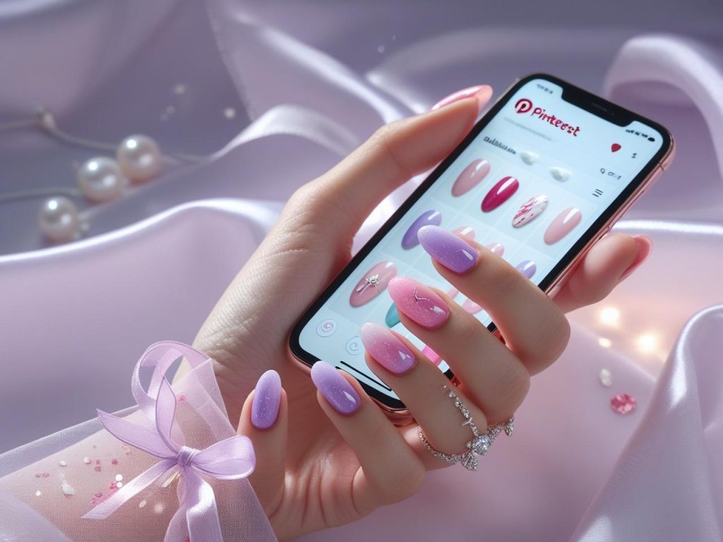 Ballerina Nails 2025: Elegant Trends for Stunning Manicures 3 Pastel ombre ballerina nails on a Pinterest board, showcasing 2025 ballerina nail trends