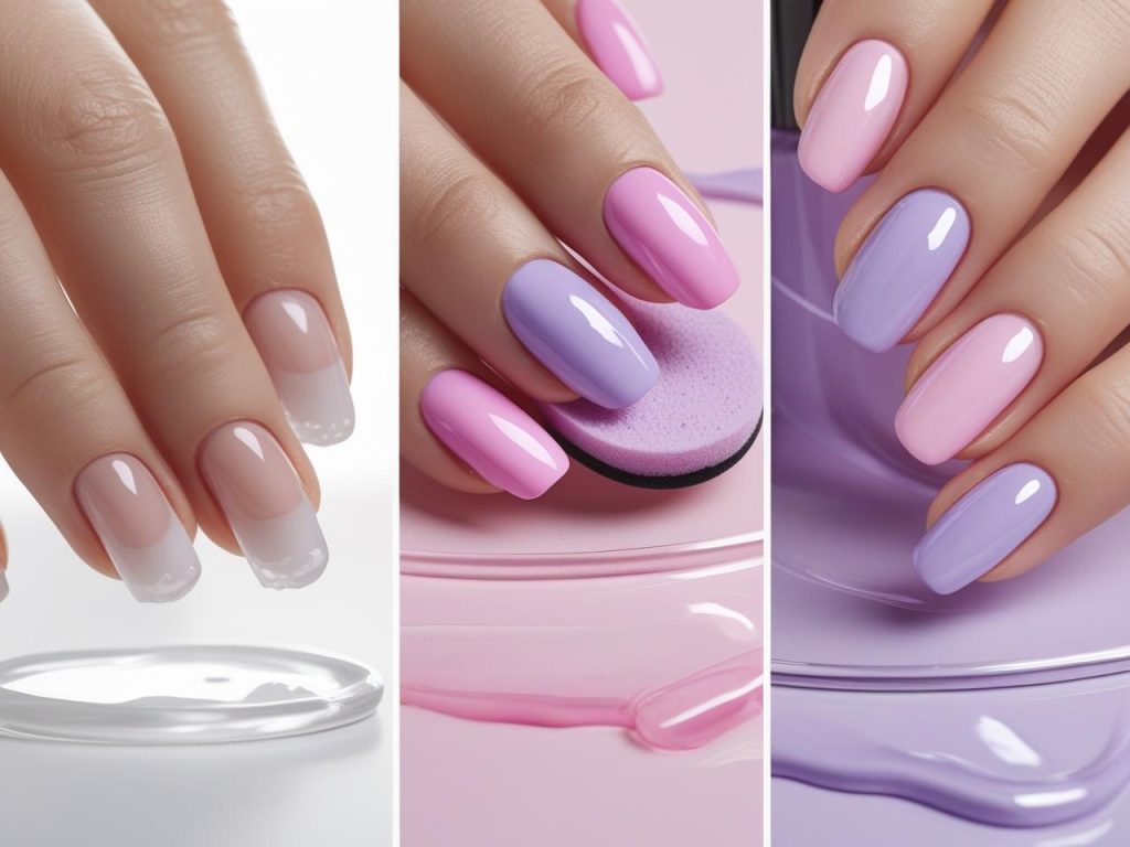 Ballerina Nails 2025: Elegant Trends for Stunning Manicures 5 DIY pastel ombre ballerina nail tutorial for 2025 trends