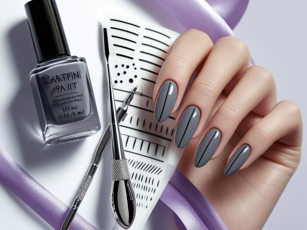 “Nail art kit for DIY simple nail designs.”