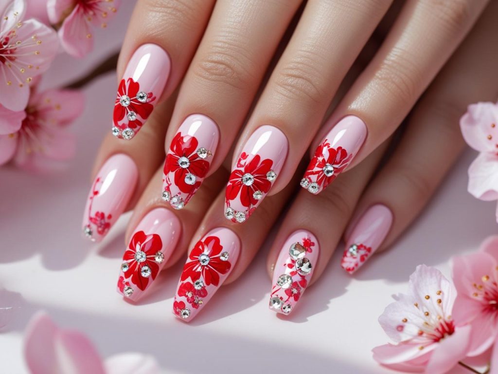 Cherry Nails 2025: Playful and Bold Trends for Stunning Manicures 14 “Nail art kit for DIY cherry nails in 2025.”