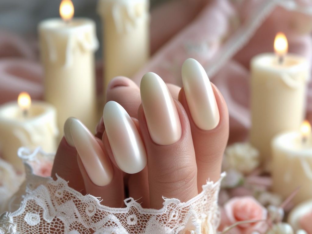 Baby Boomer Nails: Timeless and Pinterest-Worthy Manicures to Love 9 Subtle ivory-to-cream transition baby boomer nails with smooth gradient.