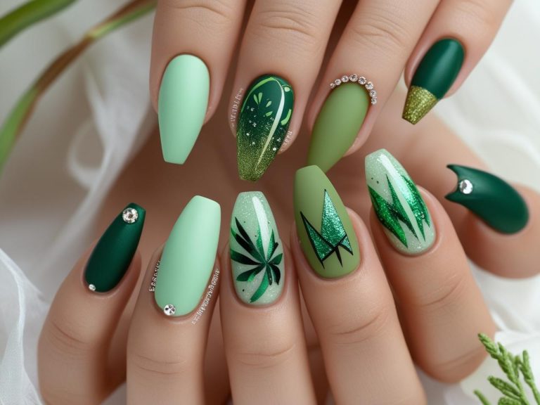 Green Nail Designs 2025: Vibrant and Fresh Trends for Stunning Manicures