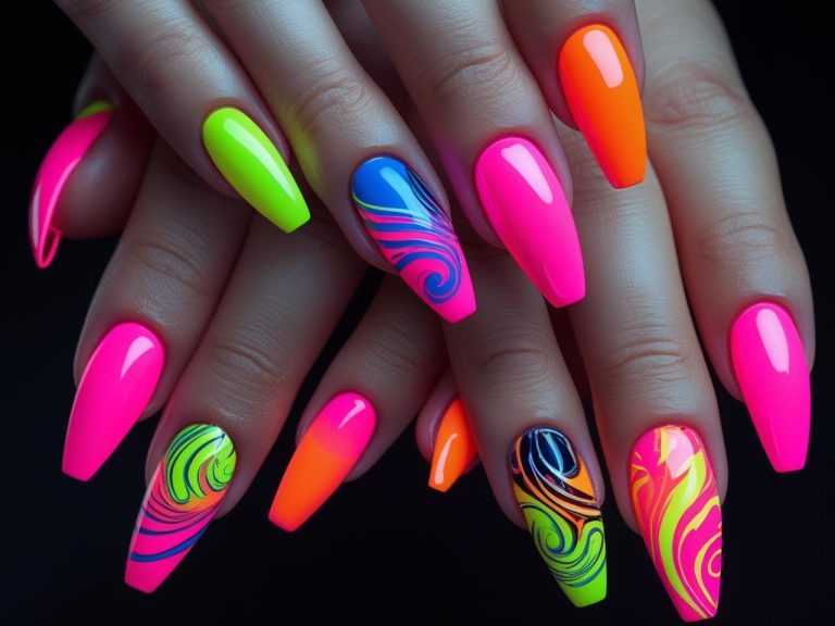 Neon Nails 2025: Vibrant Electric Trends for Stunning Manicures