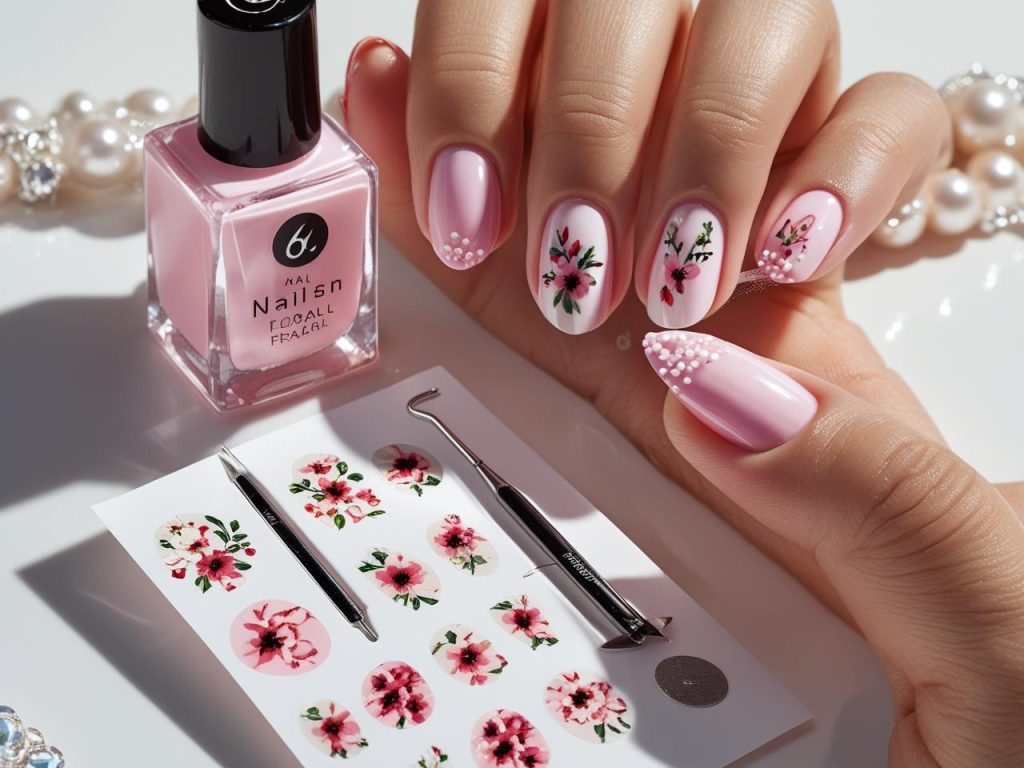 “Nail art kit for DIY reverse French nail designs in 2025.”