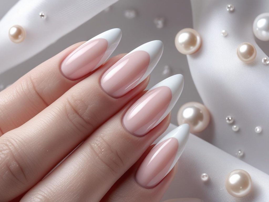 French Manicure 2025: Timeless and Chic Trends for Stunning Nails 4 “Classic white tip French manicure designs for 2025.”