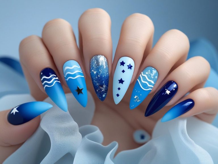 Blue Nail Designs 2025: Bold and Serene Trends for Stunning Manicures