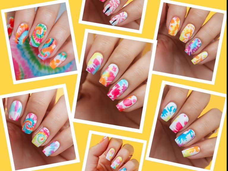 Tie Dye Nail Designs: Vibrant and Pinterest-Worthy Manicures to Love