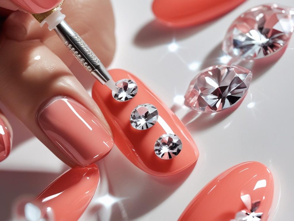 Jelly Nails 2025: Vibrant Translucent Trends for Stunning Manicures 11 Creating jelly gemstone nail designs for 2025 inspiration
