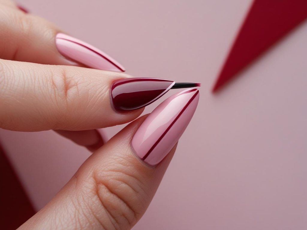 Red Nail Designs 2025: Bold and Timeless Trends for Stunning Manicures 9 “Creating red French tip nail designs for 2025 inspiration.”