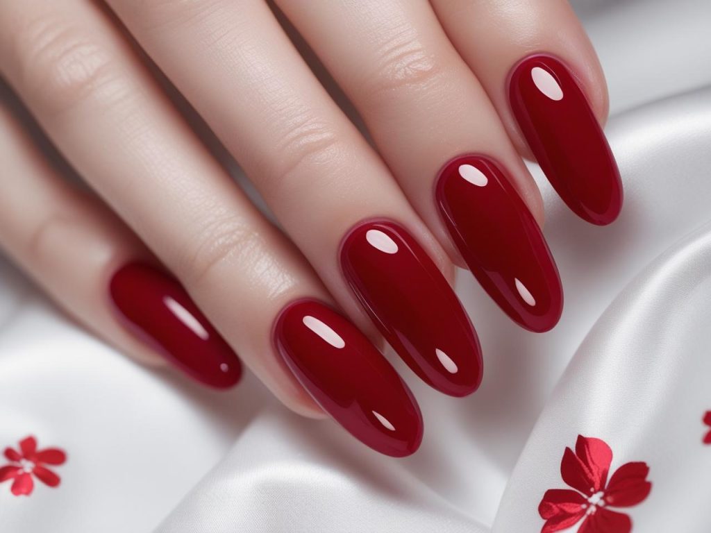 Red Nail Designs 2025: Bold and Timeless Trends for Stunning Manicures 5 “Classic red gloss nail designs with cherry red finish for 2025.”