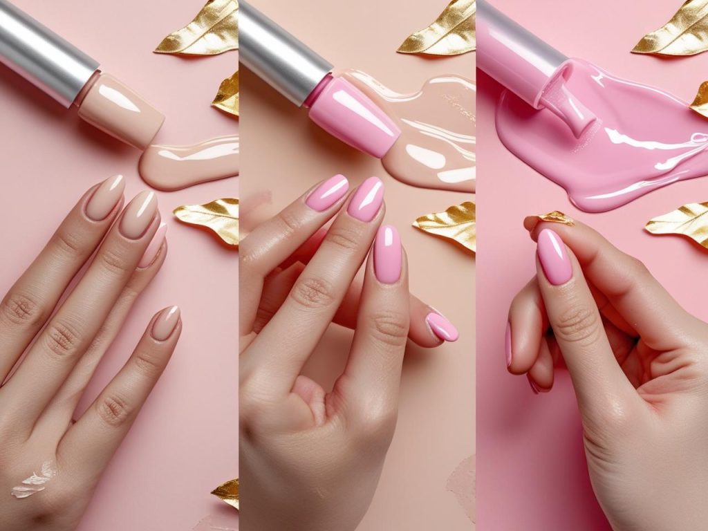 Pink Nail Designs 2025: Vibrant and Chic Trends for Stunning Manicures 5 DIY pastel pink gloss nail tutorial for 2025 trends