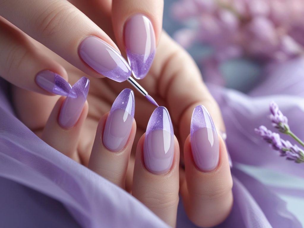 Jelly Nails 2025: Vibrant Translucent Trends for Stunning Manicures 9 Creating jelly French tip nail designs for 2025 inspiration