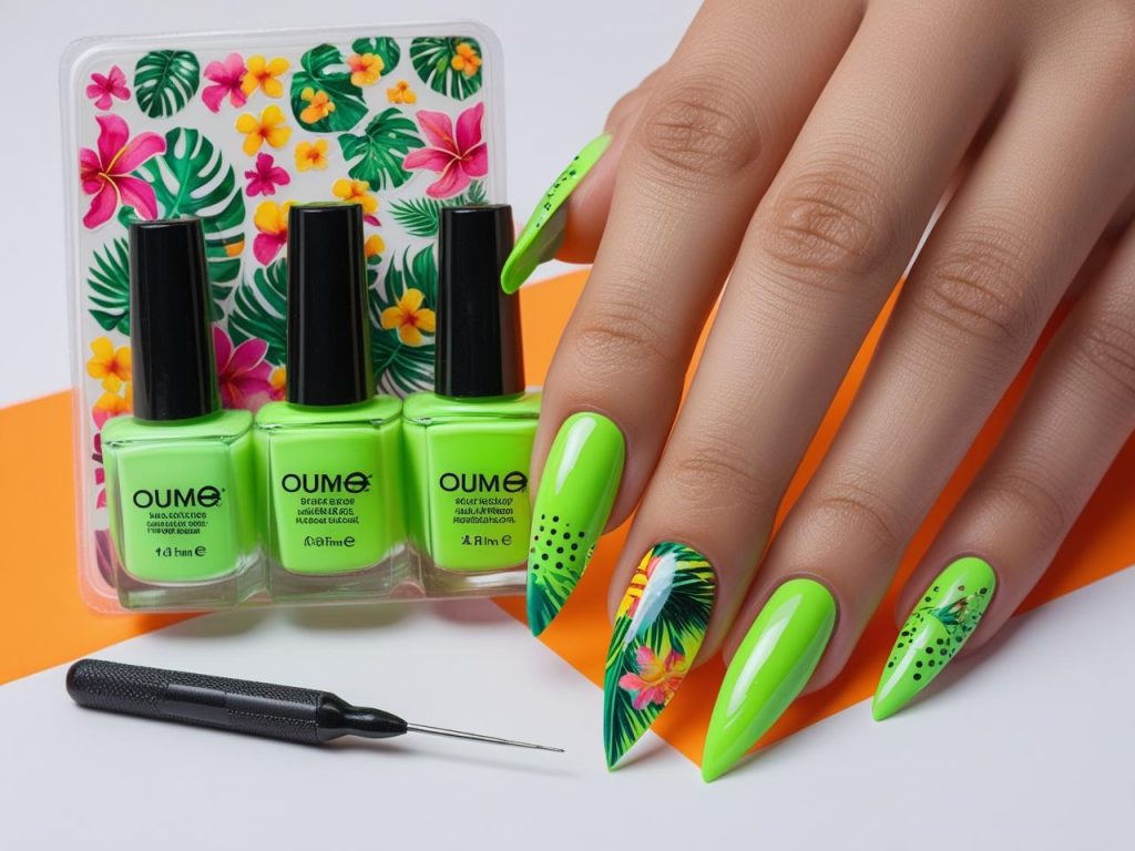 Summer Nail Inspo: Bold and Beautiful Trends for Stunning Manicures 13 Nail art kit for DIY summer nail inspo