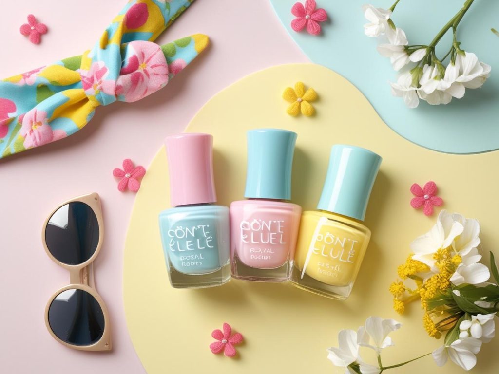 Cute Summer Nails: Playful and Chic Trends for Stunning Manicures 4 Cute summer nail polish collection for playful trends, perfect for Pinterest inspiration