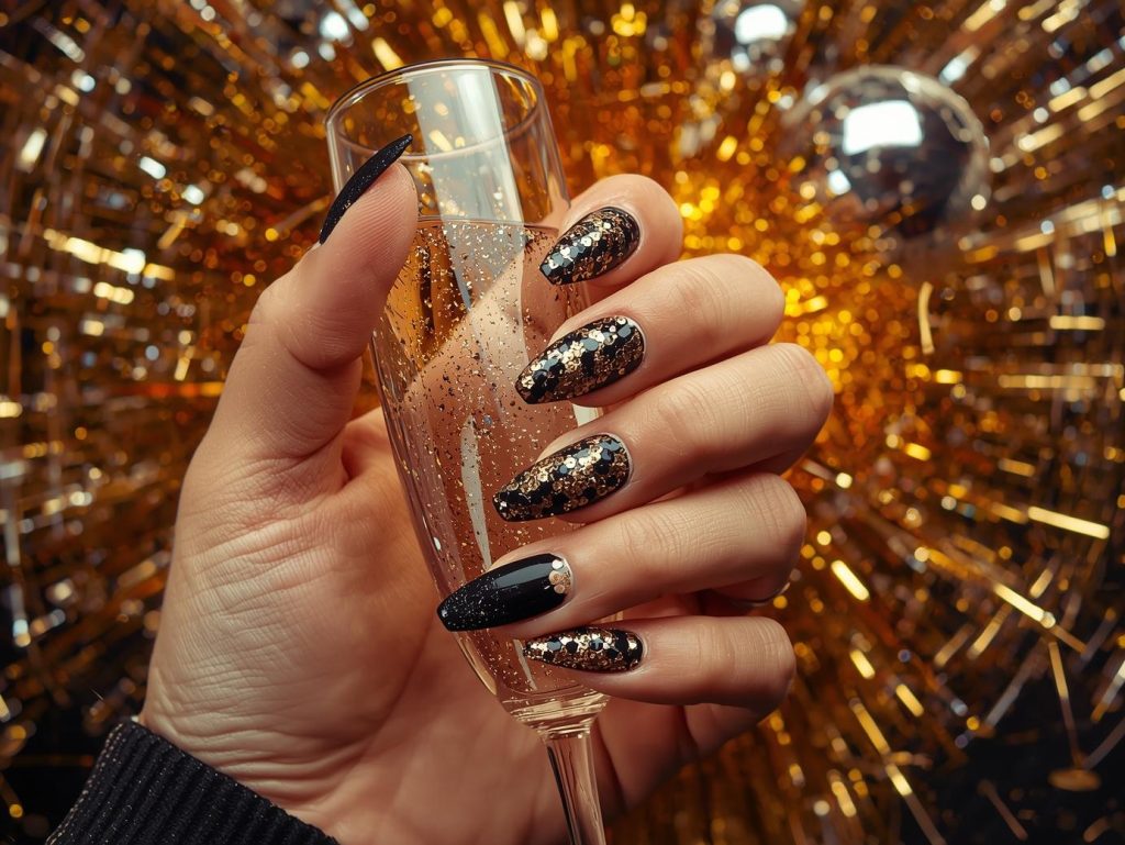 Party Nail Designs: Bold and Pinterest-Worthy Manicures to Adore 3 2 6 1