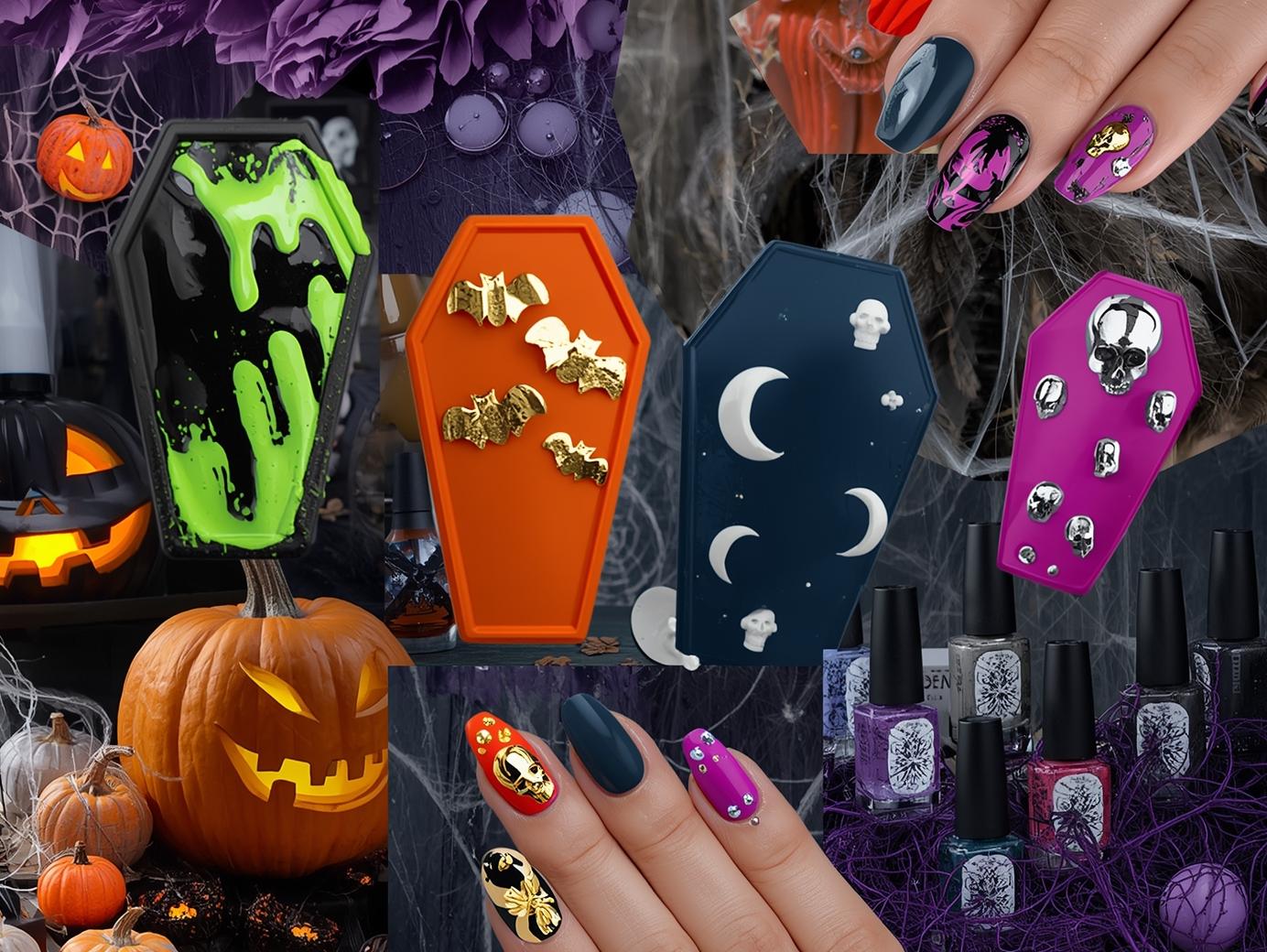 featured image of halloween nail inspo