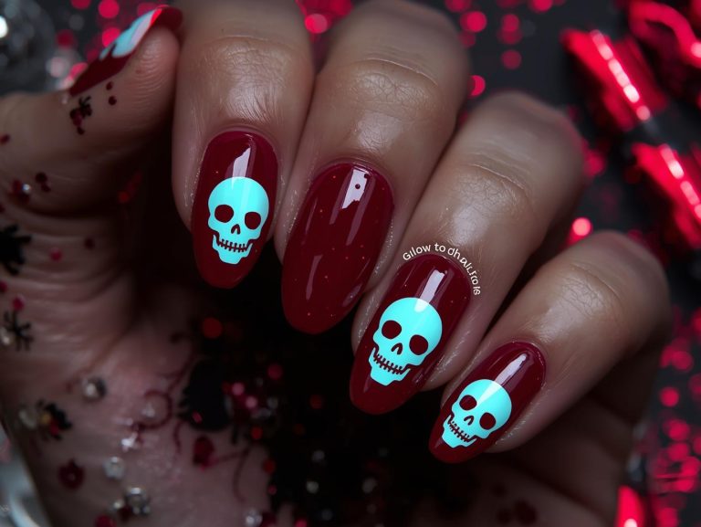 Featured image of Halloween nail art
