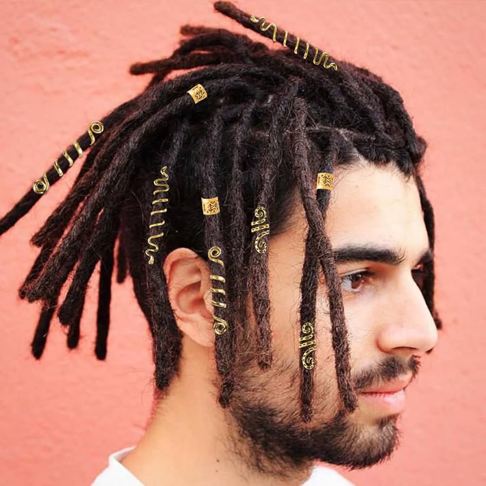Locs With Hair Jewelry
