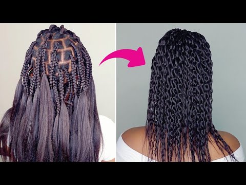 Locs With Braided Roots
