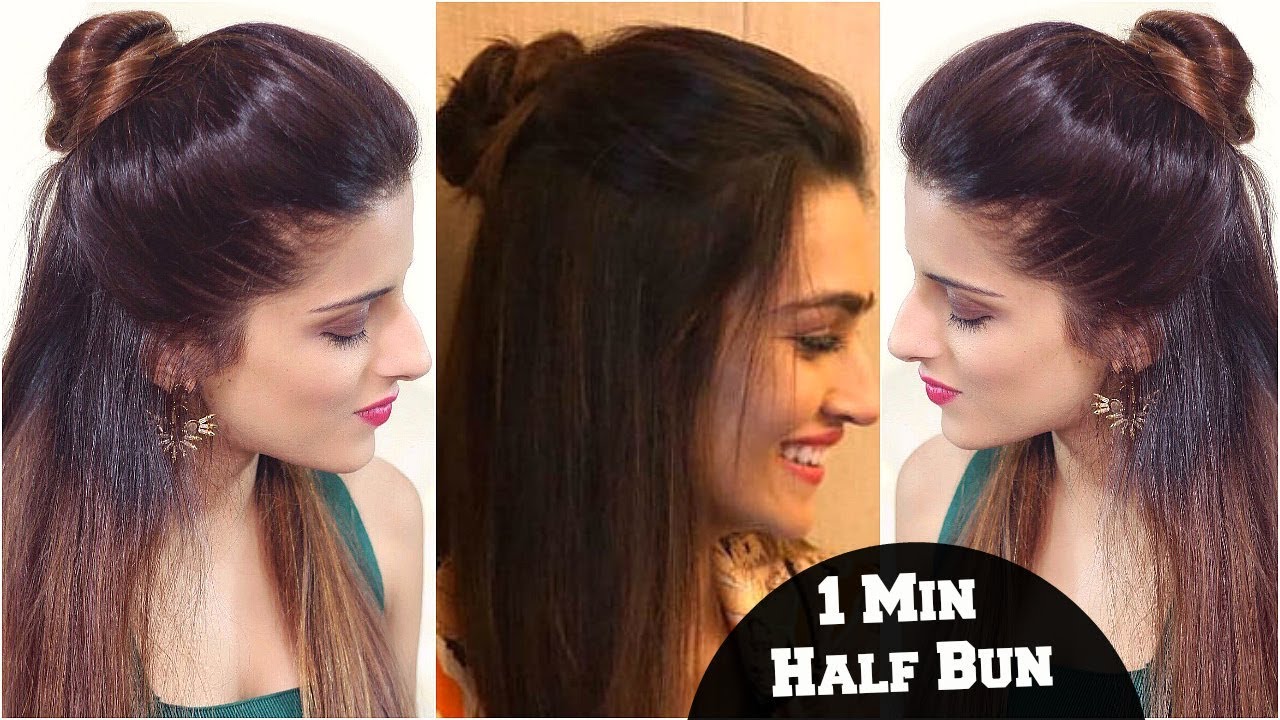   Tutorial Half-Up Top Knot design