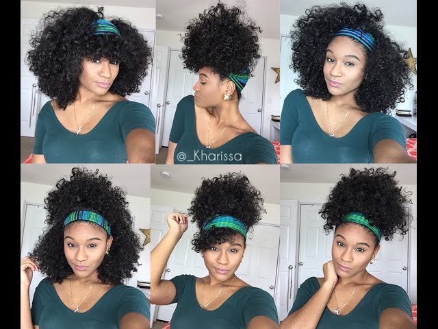 Curly Hair With Headband