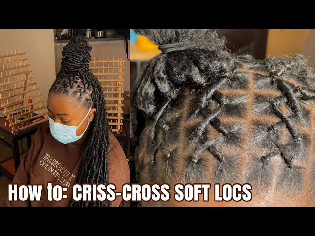 Criss-Cross Loc Styles