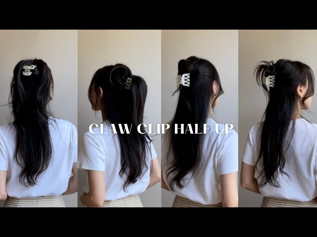 Claw Clip Half-Up halfup
