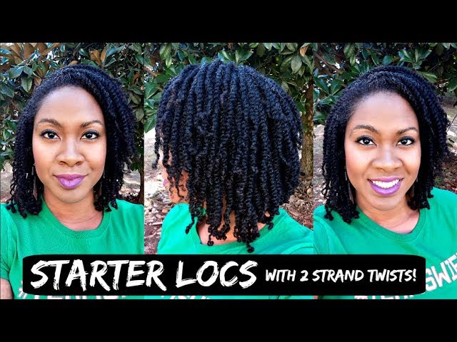  Two-Strand Twist Locs
